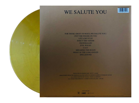 AC / DC - For Those About To Rock / 50th Anniversary - Lp Vinyl