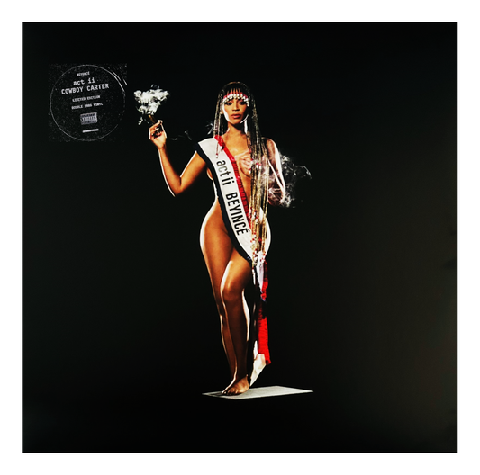 Beyonce Cowboy Carter Negro Black 2 Lp Vinyl