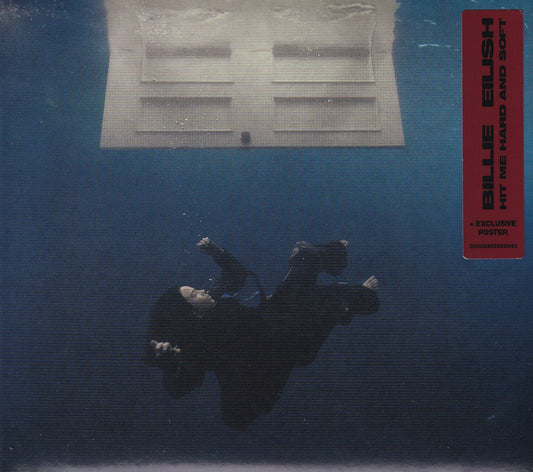 Billie Eilish Hit Me Hard And Soft Disco Cd + Poster