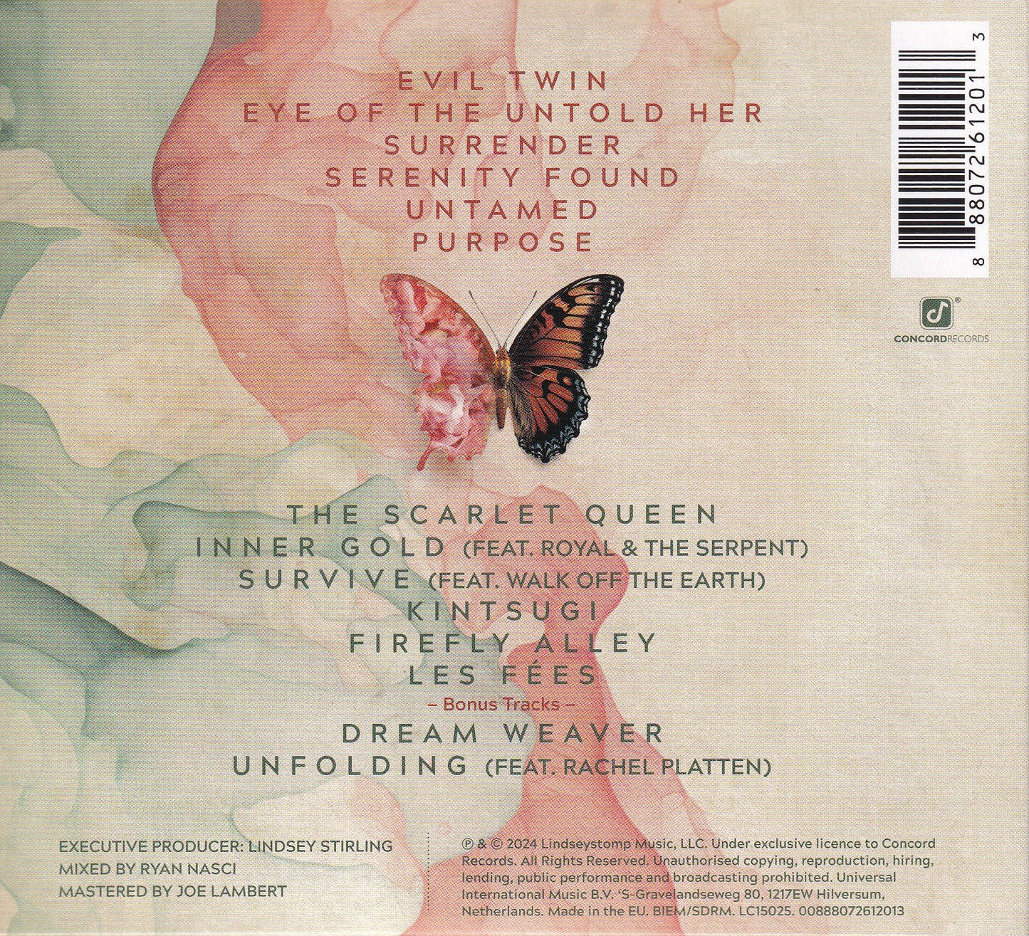 Lindsey Stirling Duality Importado Disco Cd