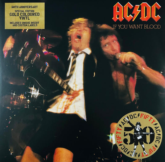 Ac/dc If You Want Blood You Got It 50th Anniversary Lp Vinyl