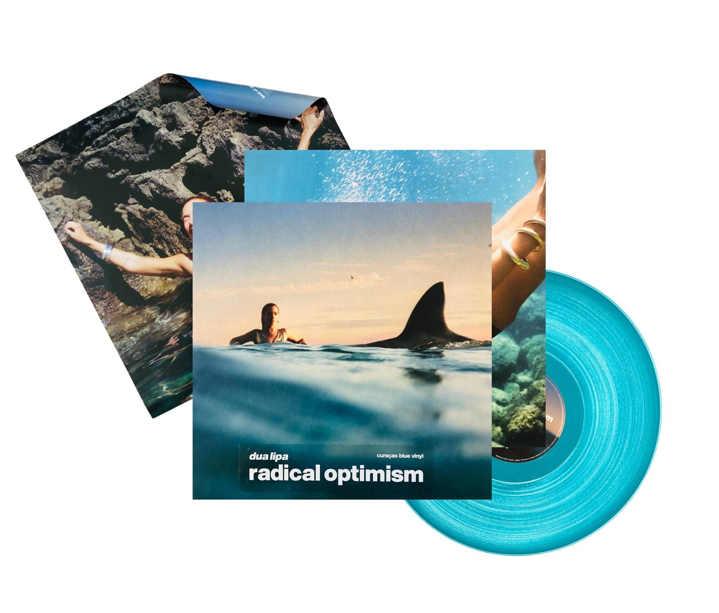Dua Lipa Radical Optimism Aqua Azul Blue Lp Vinyl