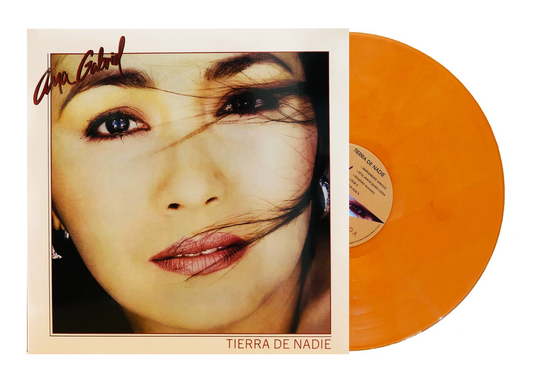 Ana Gabriel Tierra De Nadie Naranja Orange Lp Vinyl