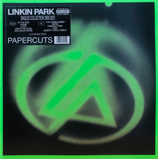 Linkin Park Papercuts Singles 2000 - 2023 Black 2 Lp Vinyl