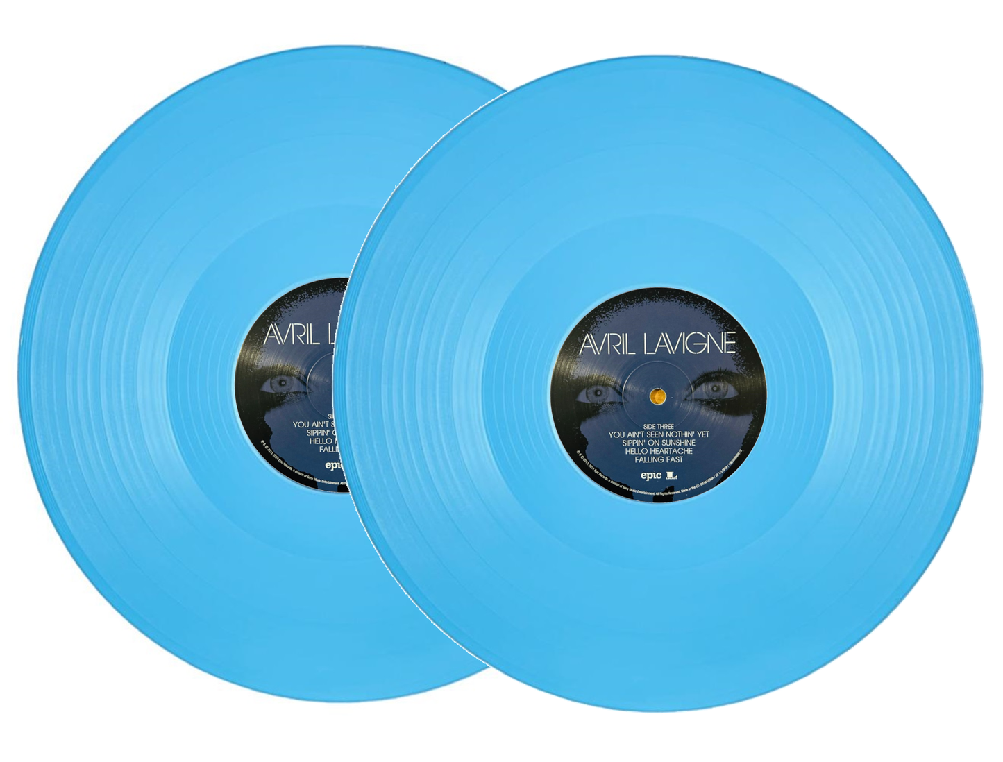Avril Lavigne Azul Blue 2 Lp Vinyl
