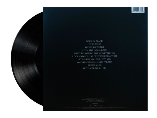 AC / DC - Back In Black / 50th Anniversary - Black Lp Vinyl
