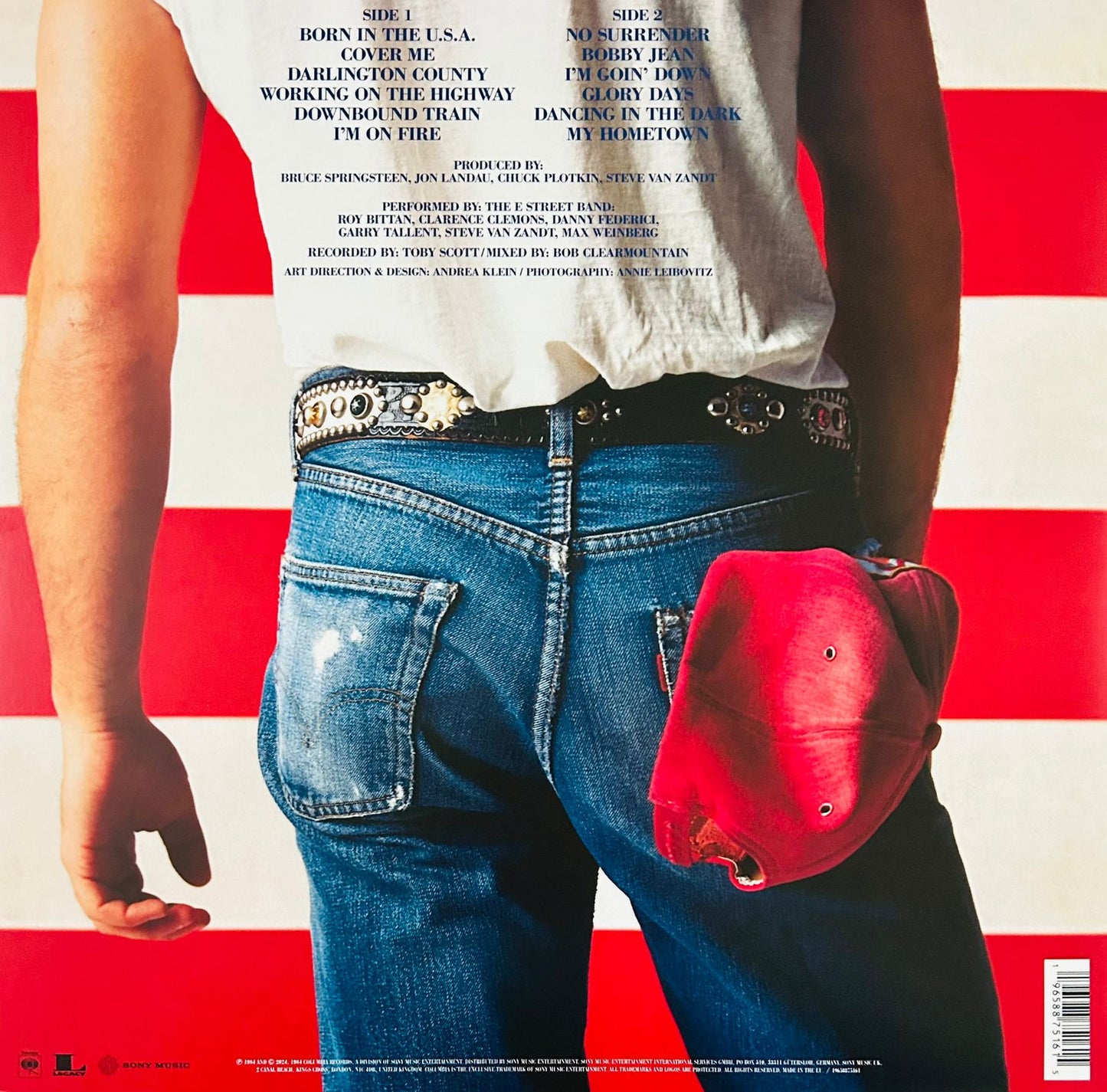 Bruce Springsteen Born In The Usa 40th Anniverary Lp Vinyl