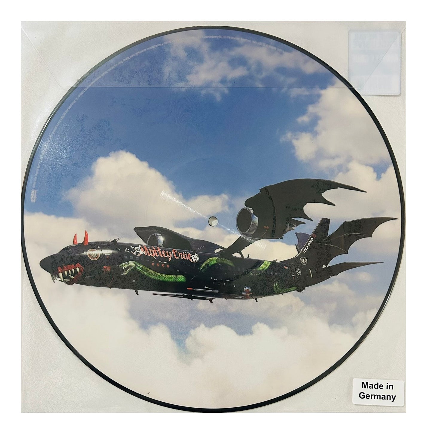 Motley Crue Dogs Of War Rsd2024 Indie Plane Picture Lp Vinyl