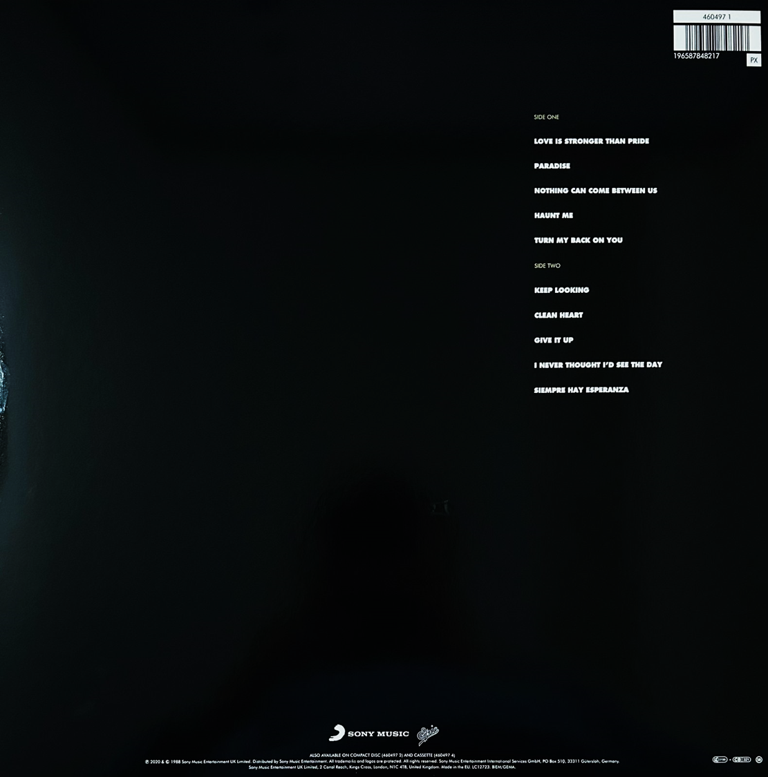 Sade Stronger Than Pride Lp Vinyl