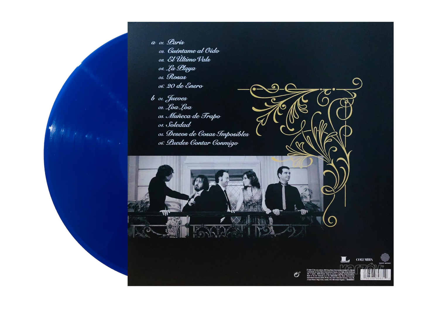 La Oreja De Van Gogh - Nuestra Casa A La Izquierda Del Tiempo - Lp Vinyl