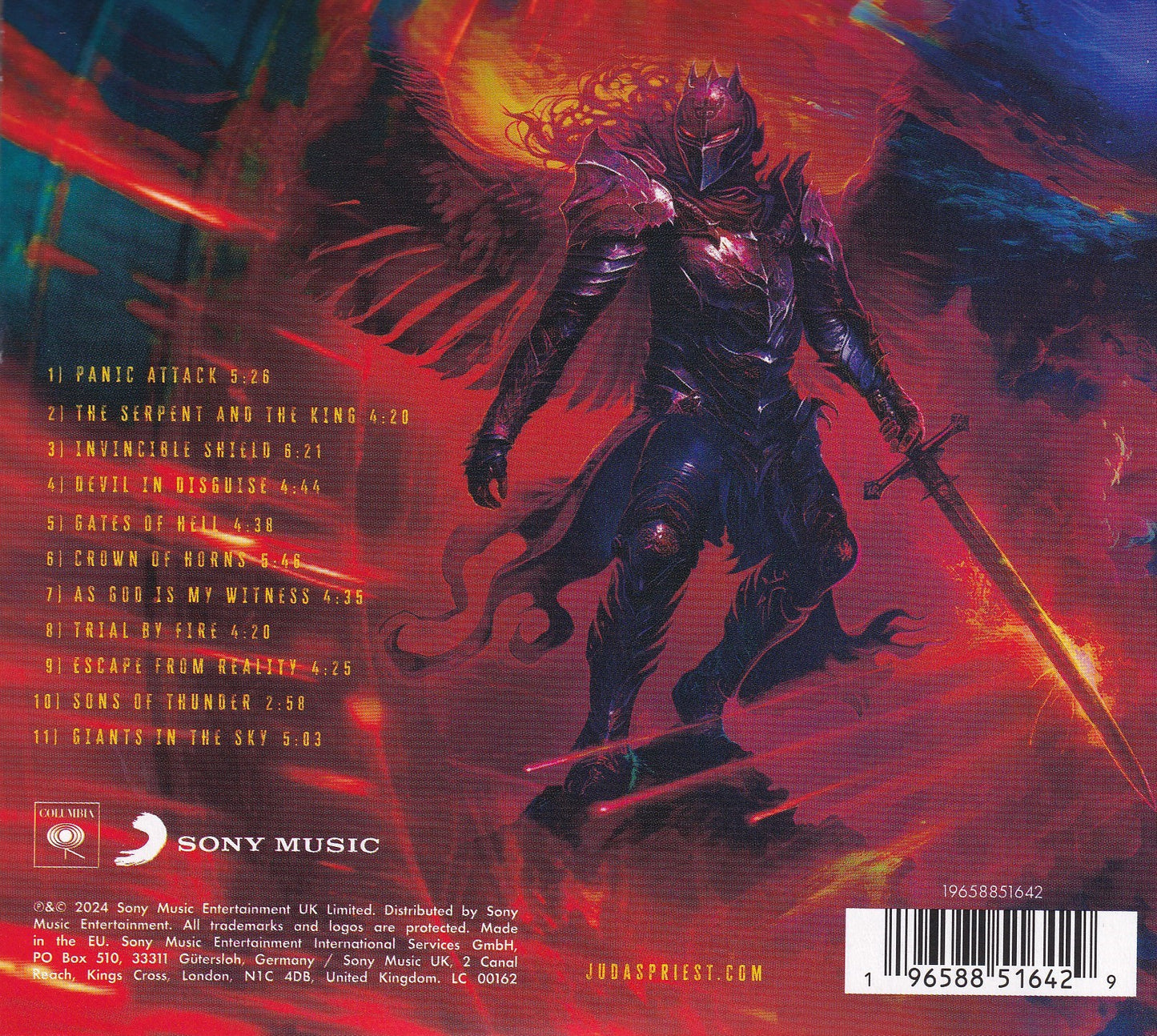 Judas Priest Invincible Shield Importado Disco Cd