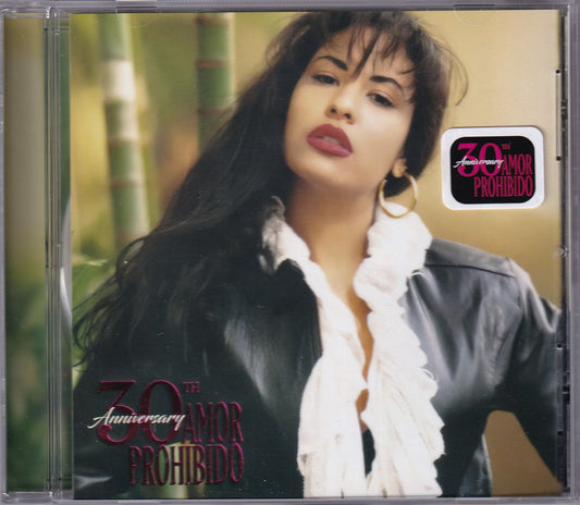 Selena Amor Prohibido 30th Anniversary Disco Cd