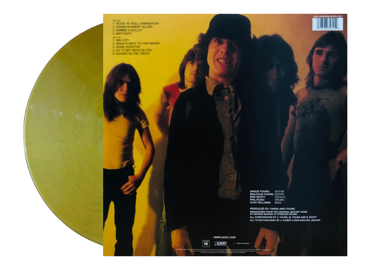 AC/DC Powerage / 50th Anniversary Gold Lp Vinyl