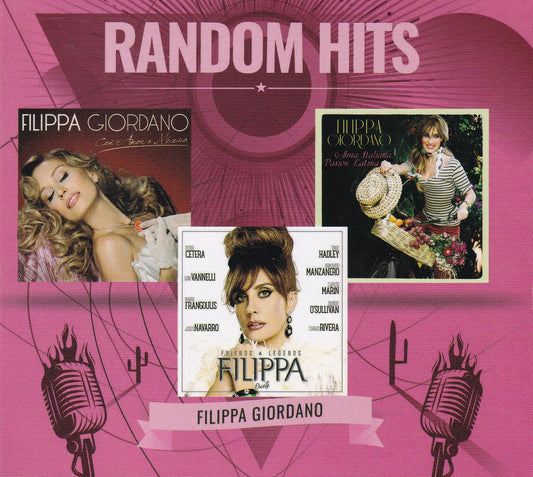 Filippa Giordana Random Hits Con Amor A Mexico Box 3 Discos Cd