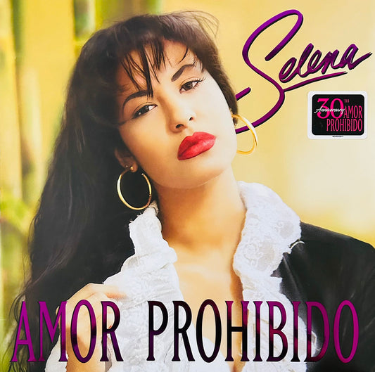Selena Amor Prohibido 30th Anniversary Clear Lp Vinyl