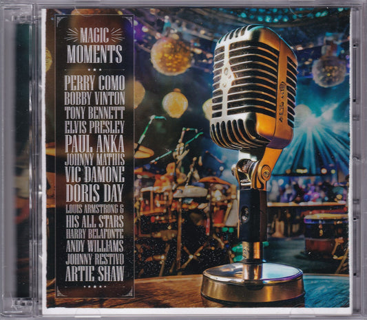 Magic Moments Tony Bennett & Bobby Vinton & Presley 2 Discos Cd