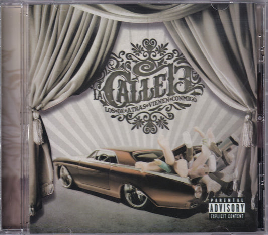 Calle 13 Los De Atrás Vienen Conmigo Disco Cd