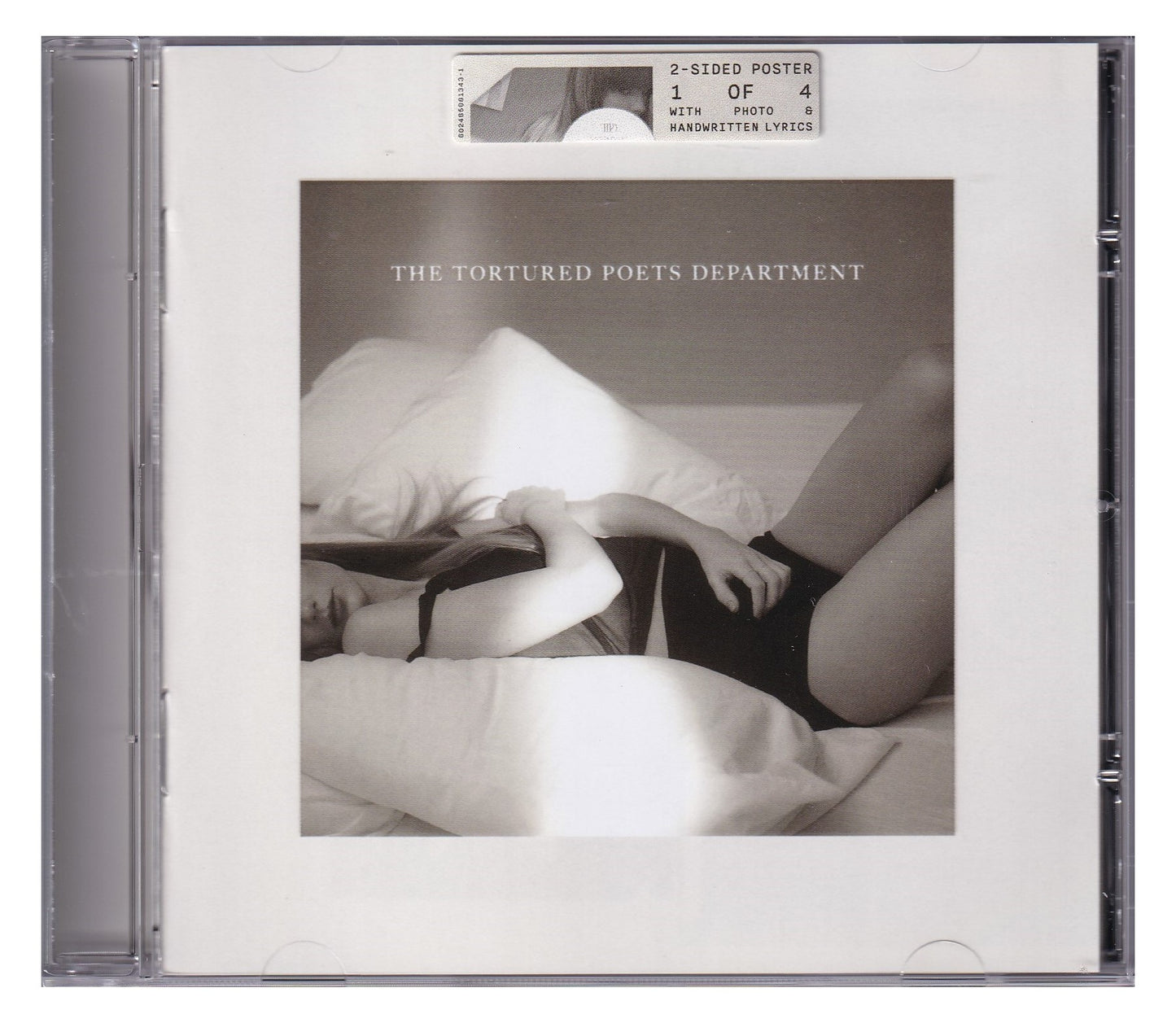 Taylor Swift The Tortured Poets Department Disco Cd