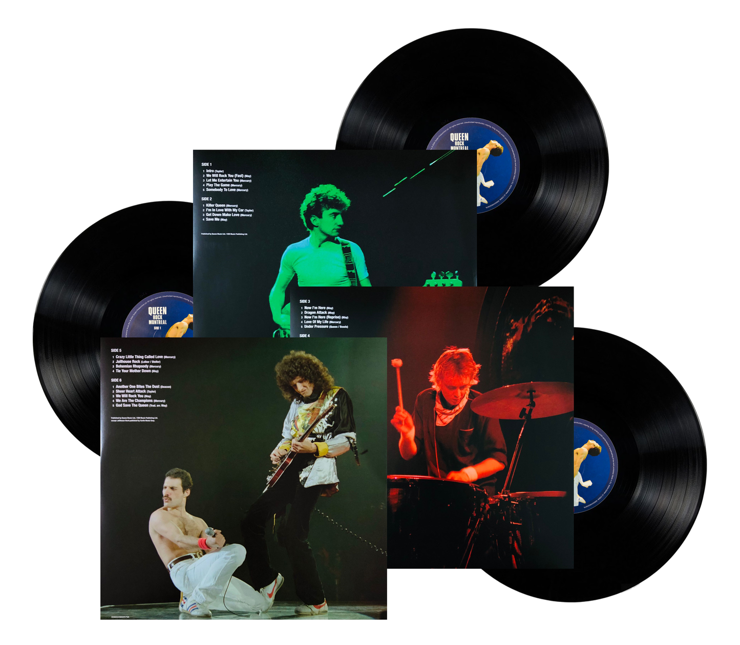 Queen Rock Montreal 2024 Importado 3 Lp Vinyl