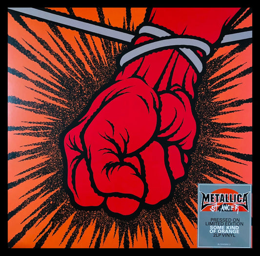 Metallica St Anger Importado Naranja Orange 2 Lp Vinyl