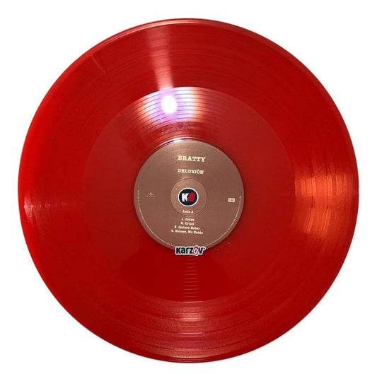 Bratty Delusion Red Rojo Lp Vinyl