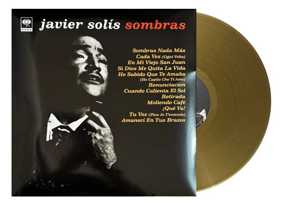 Javier Solis Sombras Gold Dorado Lp Vinyl