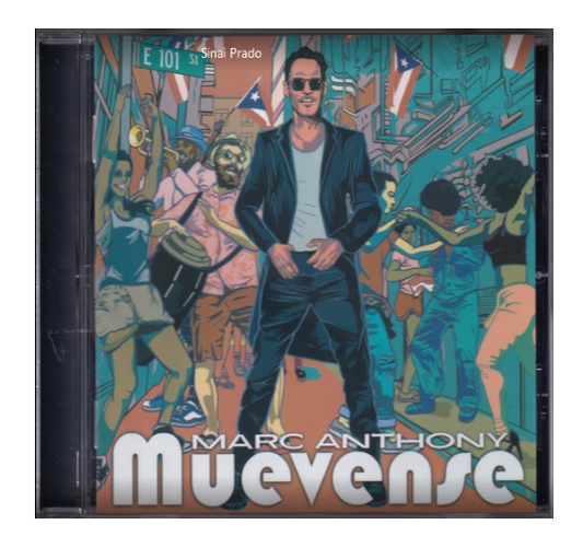 Marc Anthony Muevense Disco Cd