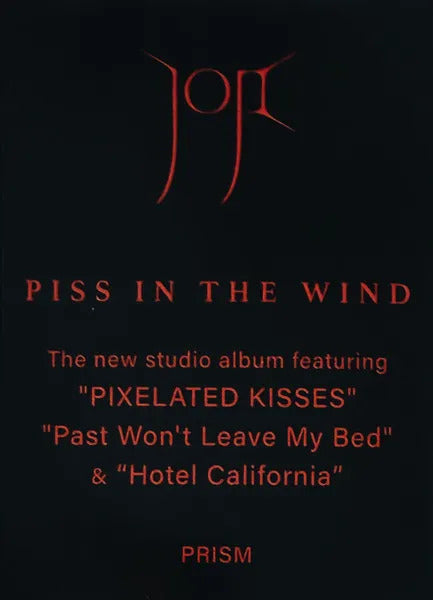 Joji Piss In The Wind Limited Lp