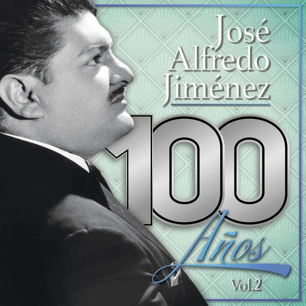 Jose Alfredo Jimenez 100 Años Volumen 2 Azul Clear Lp Vinyl