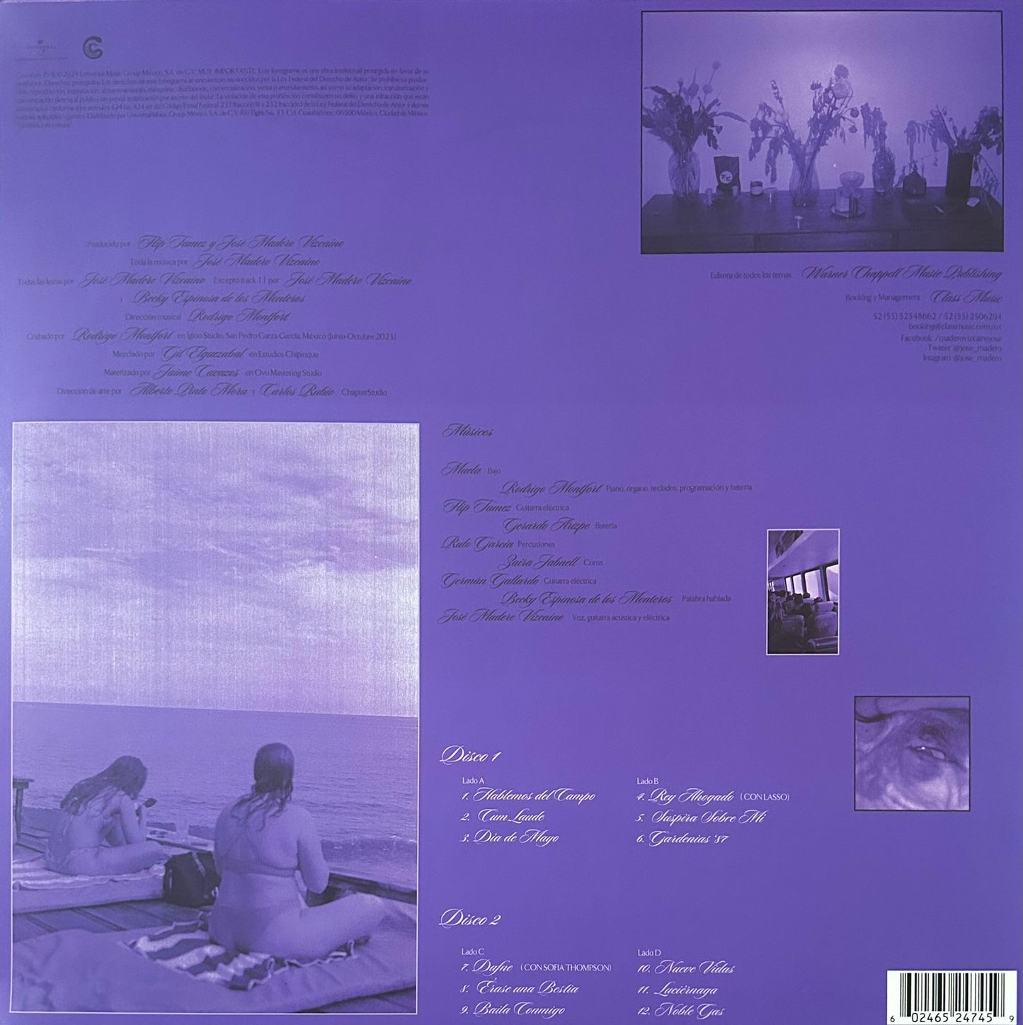 Jose Madero Sarajevo 2 Lp Vinyl