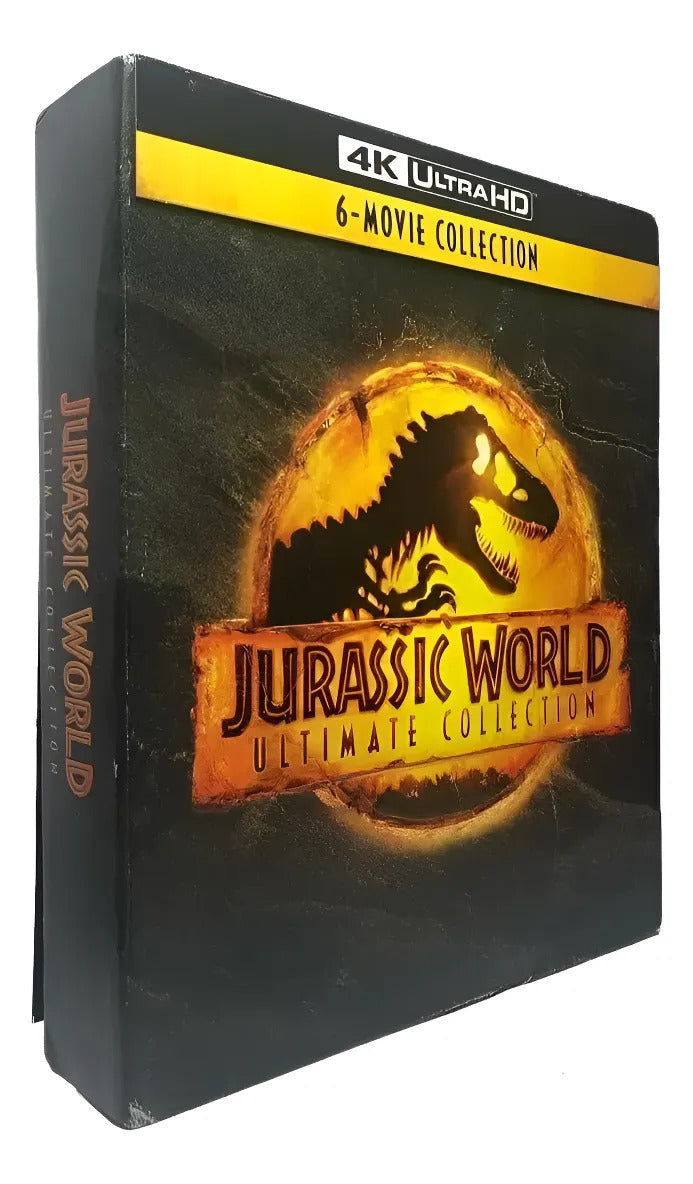 Jurassic World Ultimate 6 Peliculas 4k + Blu-ray + Hd