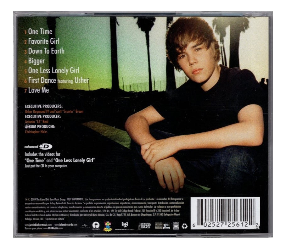 My World - Justin Bieber - Álbum Cd Original 7 Canciones