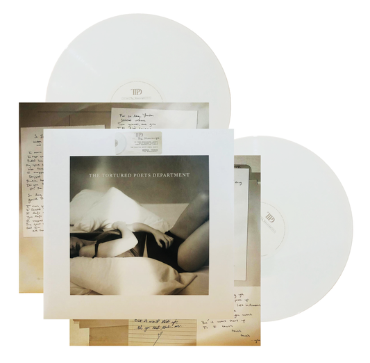 Taylor Swift The Tortured Poets Department Blanco White 2 Lp Vinyl