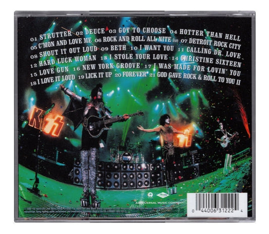 Kiss The Very Best Of Kiss Disco Cd (21 Canciones)