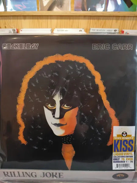Kiss Eric Carr Rockology Rsd Liquid Collectors Lp Vinyl