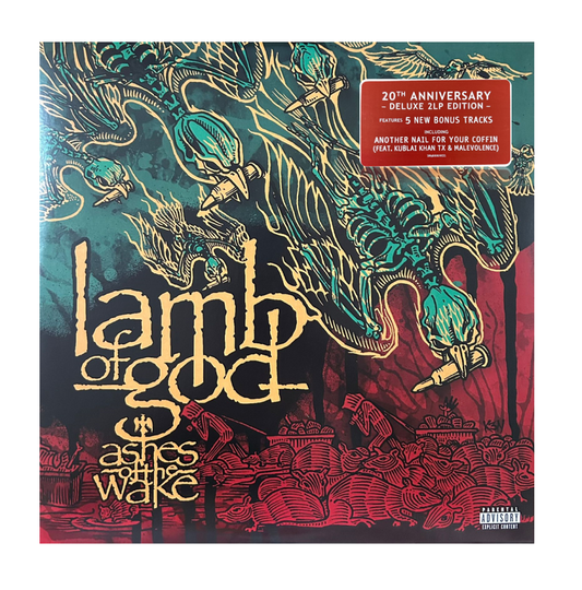 Lamb Of God Ashes Of The Wake 20th Anniversary 2 Lp Vinyl