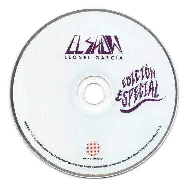 Leonel Garcia El Show ( Sin Bandera ) Disco Cd