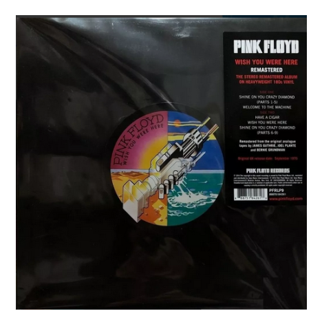 Pink Floyd Wish You Were Here Lp Vinyl