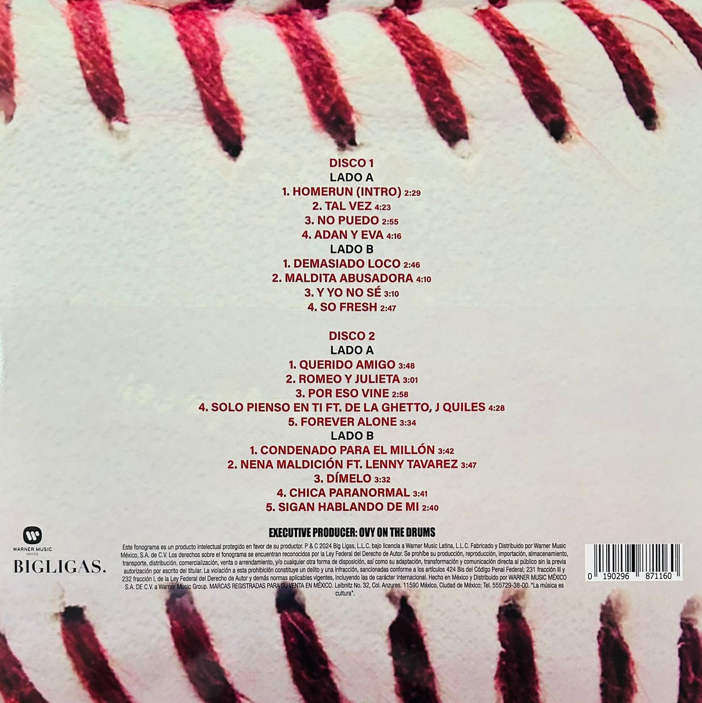 Paulo Londra Homerun Importado Lp Vinyl