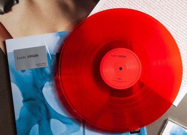 Lorde Virgin Lp Vinyl Limited Translucent Red