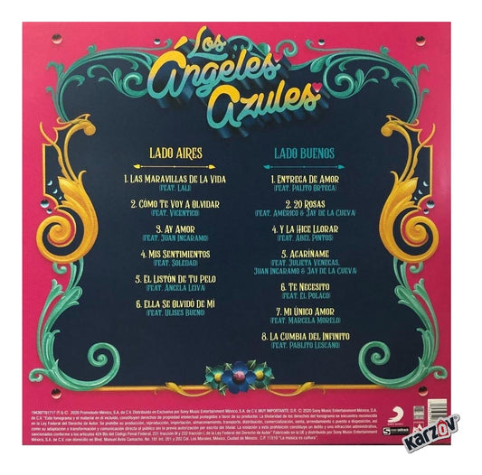 Los Angeles Azules De Buenos Aires Para El Mundo - Lp Vinyl
