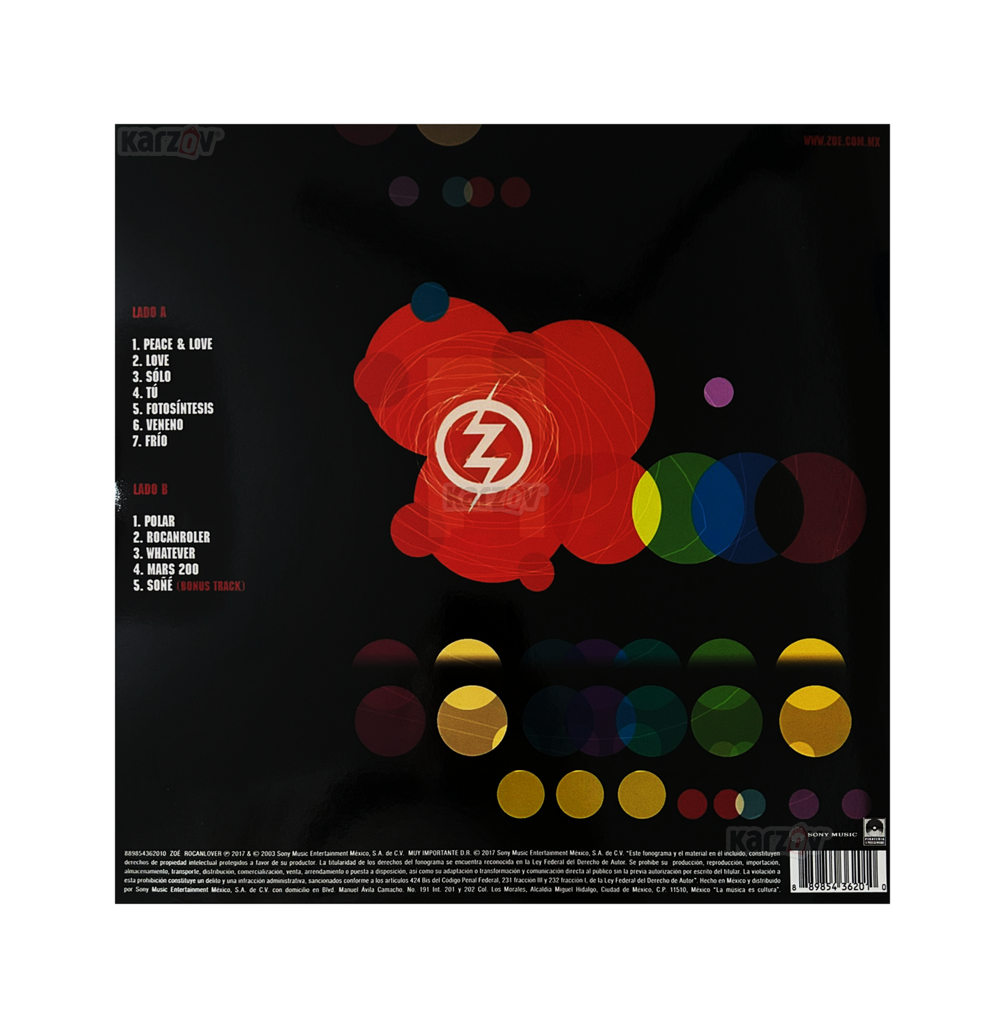 Zoe Rocanlover Lp Vinyl