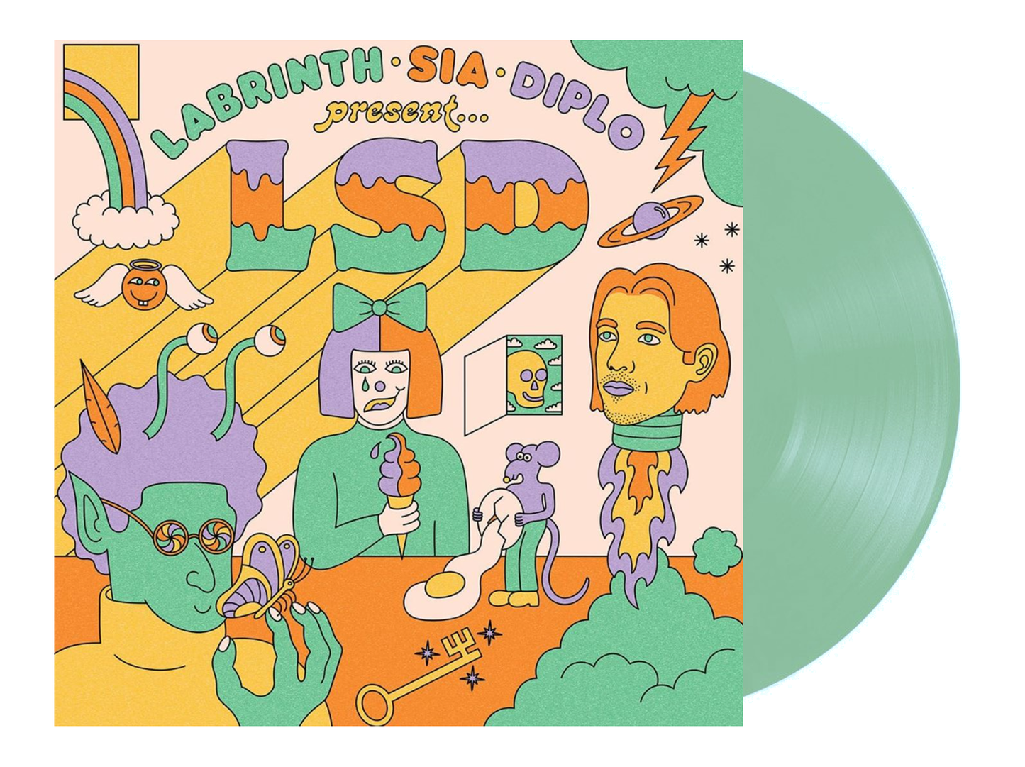 Labrinth y Sia y Diplo Lsd 5th Anniversary Sea Lp Vinyl