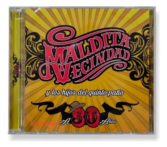 A 30 Años - Maldita Vecindad - Disco Cd + Dvd - Nuevo