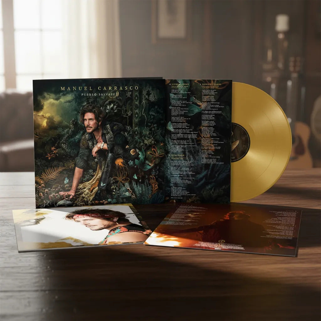 Manuel Carrasco Pueblo Salvaje II Lp Vinyl Gold