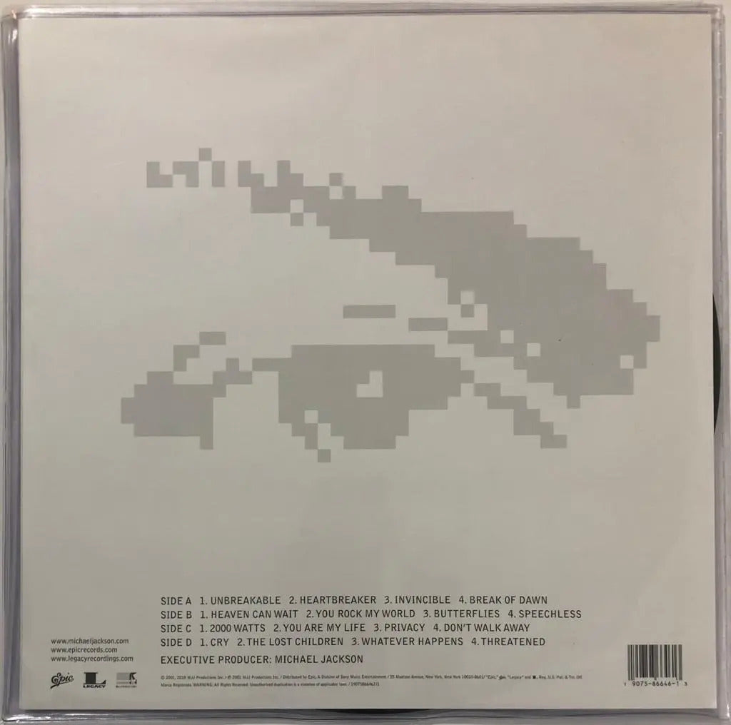 Michael Jackson Invincible 2 Lp Acetato Vinyl