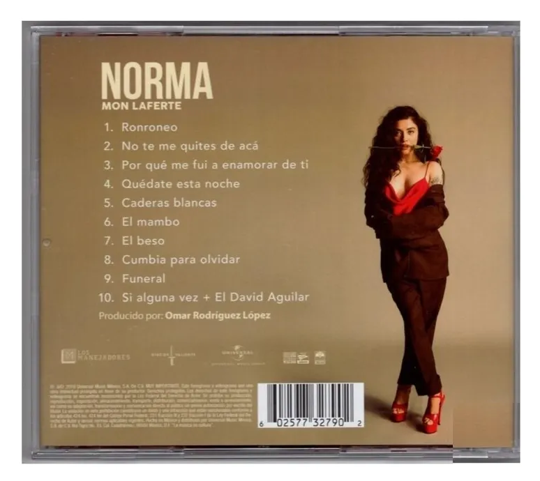 Mon Laferte - Norma - Cd Disco - Nuevo (10 Canciones)