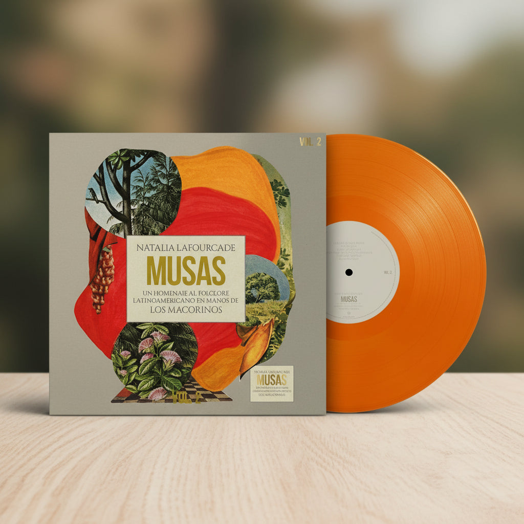 Musas Vol. 2 Natalia Lafourcade Lp Vinyl Orange Naranja