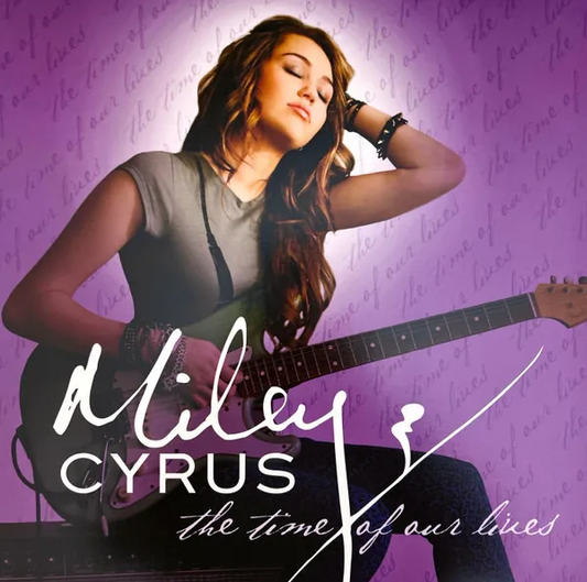 Miley Cyrus Time Of Our Lives Exclusive Splatter Lp Vinyl