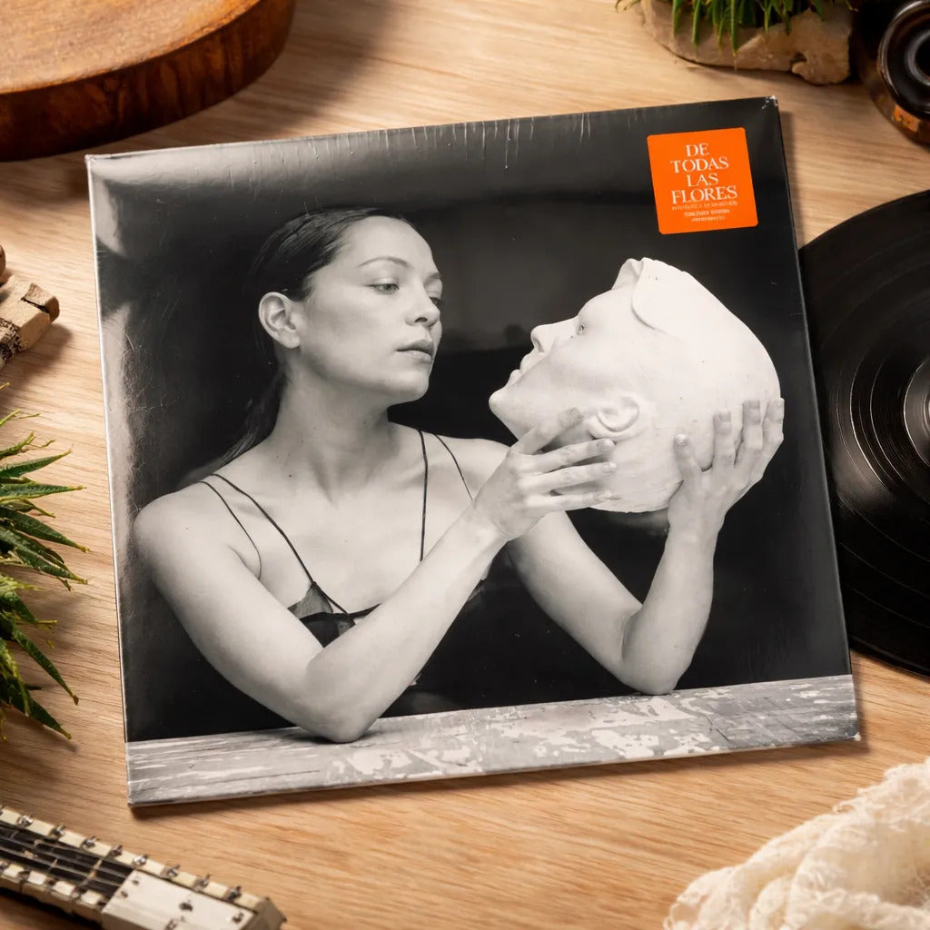 Natalia Lafourcade De Todas Las Flores Lp 2 Vinyl Doble Black
